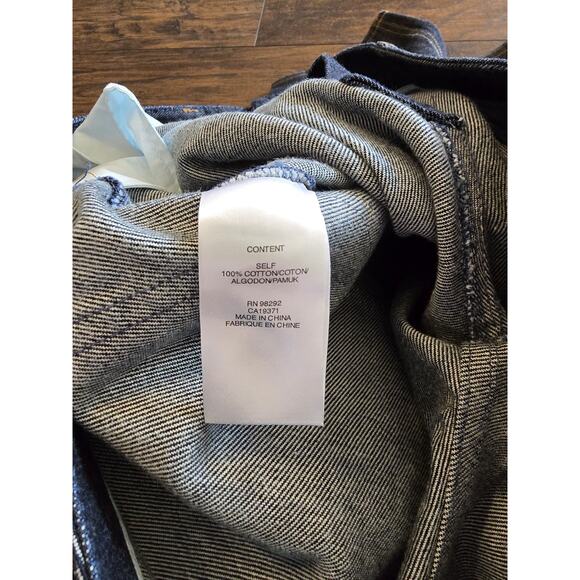 Tibi Indigo Denim Brancusi Jean Barrel Blue Women’s Size 32 / 14US NWT - Picture 15 of 16